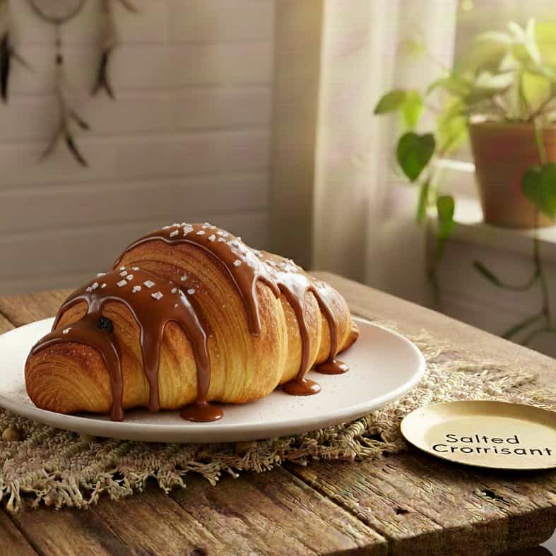 Salted Caramel Croissant