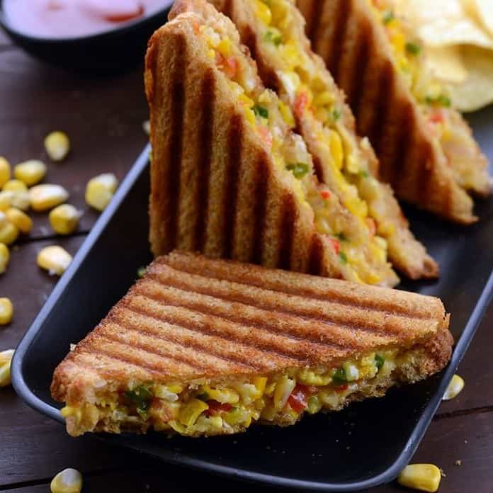 Cheese Grilled Veg Sandwich