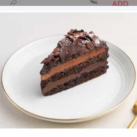 Chocolate Sin Pastry Slice