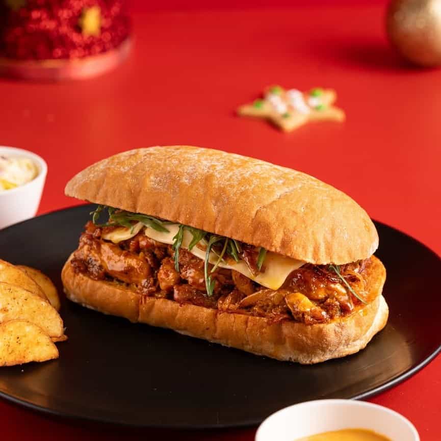 Chicken Butter Masala Sandwich