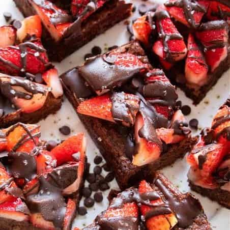 Strawberry Brownie