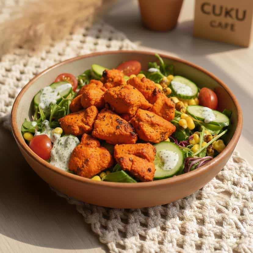 Tandoori Chicken Tikka Salad
