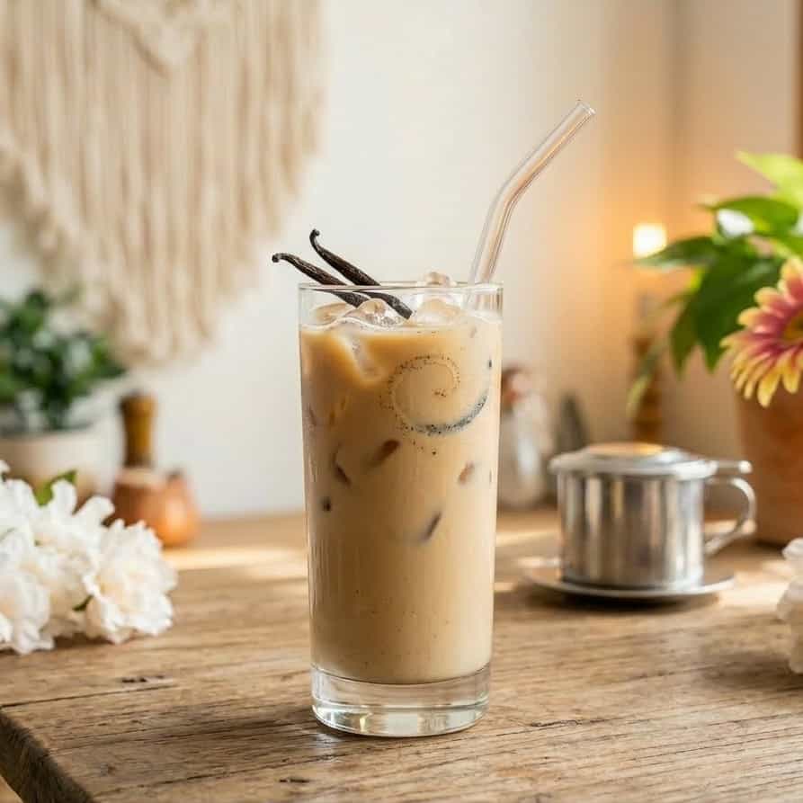 Iced French Vanilla Latte